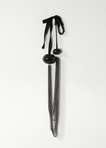 Cascade Necklace in Black